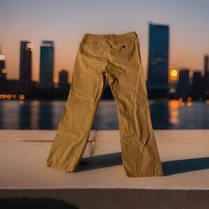 American Eagle Original Straight 31/32‎ Light Brown Khaki Casual Trouser Pants